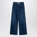 Agolde Blue Wide Denim Jeans