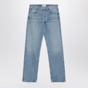 Agolde Light Blue Jeans In Regenerated Denim