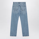 Agolde Light Blue Jeans In Regenerated Denim
