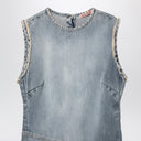 Acne Studios Washed Denim Sleeveless Dress