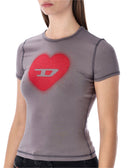 Diesel T-shirts Et Polos Gris