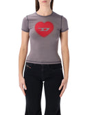 Diesel T-shirts Et Polos Gris