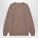 Auralee beige ull og kashmir -genser