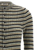 Auralee Striped Cardigan