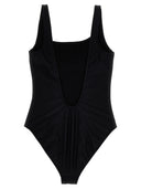 Moschino 'In Love We Confied' One Piece Swimsuit