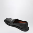 Dolce&Gabbana Black Leather Loafers With Dg Logo
