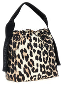 Ganni 'Leopard Tech Pouch' handväska