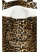 Sac à provisions de léopard surdimensionné Ganni