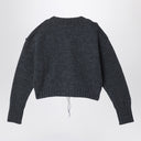 Acne Studios Dark Grey Wool Cardigan