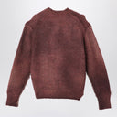 Acne Studios Burnt Coloured Wool Blend Cardigan