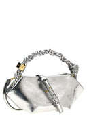 Ganni 'bou taske mini metallisk' håndtaske