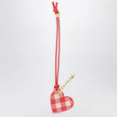 Miroir en forme de coeur ganni bou rouge