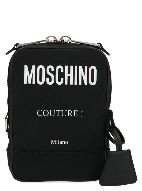 Moschino 'Label' Crossbody Bag
