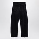 Agolde schwarze Luna -Jeans in Bio -Jeans