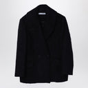 Acne Studios Double Breasted Wool Blend Short Coat