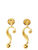 Moschino 'Fragezeichen' Ohrringe