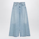 Agolde Light Blue Wide Denim Jeans