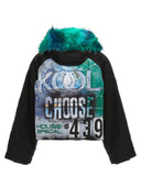 1017 Alyx 9 Sm 'Nylon Logo Parka With Print' Down Jacket