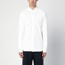 Xacus White Slim Fit Twill Active Shirt