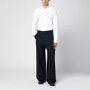 Xacus White Slim Fit Twill Active Shirt