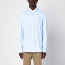 Xacus Light Blue Slim Fit Twill Active Shirt