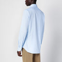 Xacus Light Blue Slim Fit Twill Active Shirt