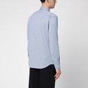 Camicia xacus con tessitura bianca/blu