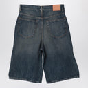 Acne Studios Blue Washed Denim Bermuda Shorts