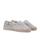 Flache Espadrilles-Schuhe