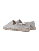 Flache Espadrilles-Schuhe