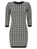 Vestido logo de Elisabetta franchi Jacquard