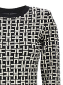 Vestido logo de Elisabetta franchi Jacquard