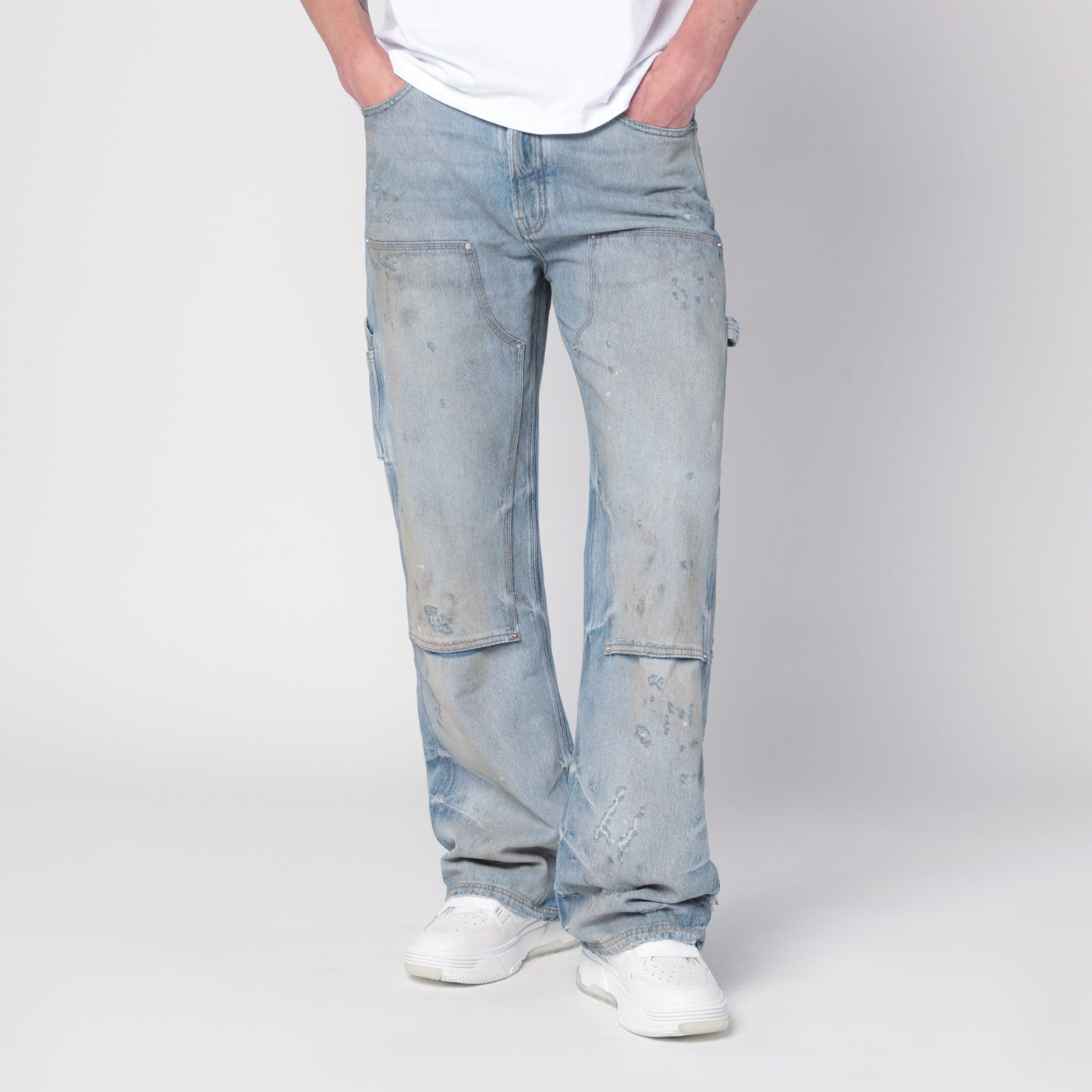 Amiri Jeans Carpenter Light Washed Blue – Balardi