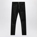 Amiri Wax Mx1 Black Skinny Jeans