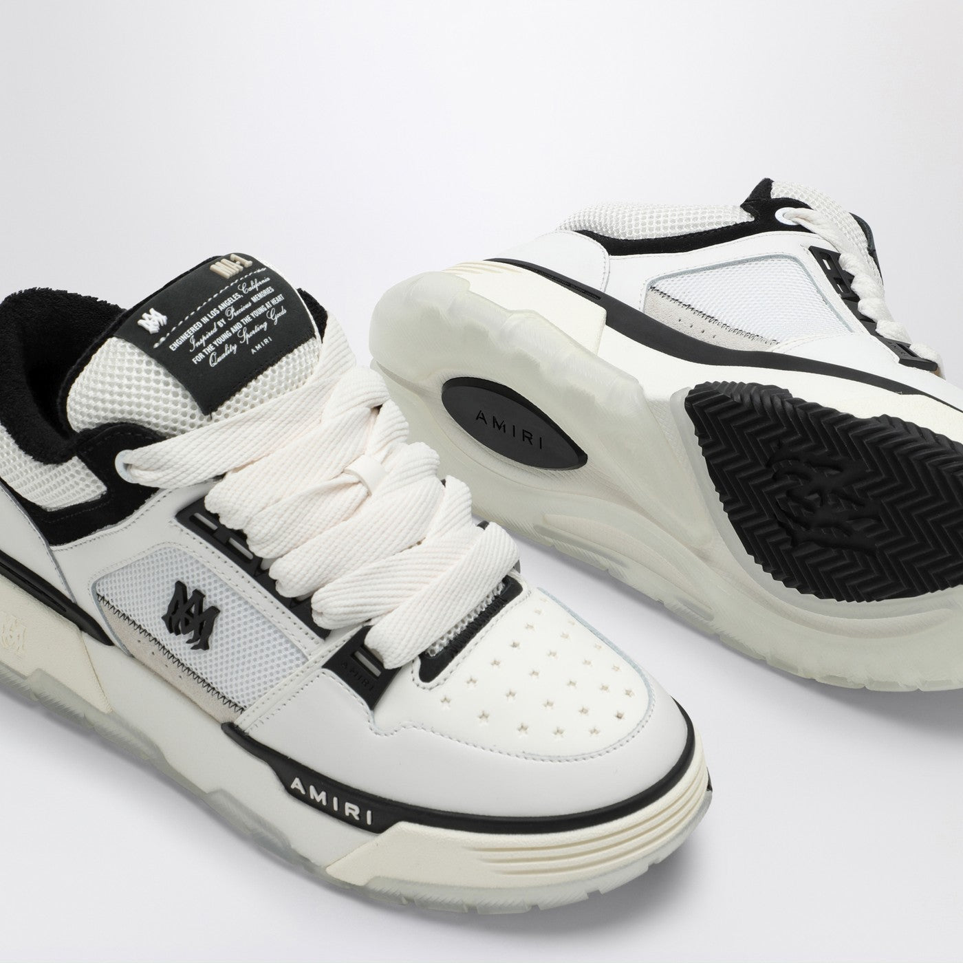 Amiri Ma 1 White/Black Trainer – Balardi