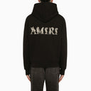 Con cappuccio logod nero amiri