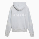 Amiri Gray Hoodie With Wear And Tear