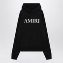 Amiri Black Hoodie With Logo