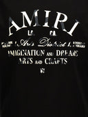 Amiri 'Distressed Amiri Arts District' T Shirt