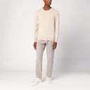 Pantaloni di vellutoy di Santaniello Beige