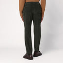 Santaniello Dark Green Corduroy Trousers