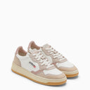 Autry Medalist Denim White/Powder Trainer