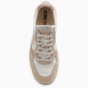 Autry Medalist Denim White/Powder Trainer