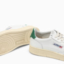 Autry Medalist White/Green Trainer - Balardi