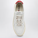 Autry Medalist White/Red Trainer