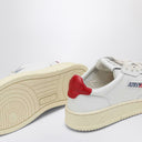 Autry Medalist White/Red Trainer