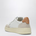 Autry -Medaillengewinner Sneakers in Weiß/Sandleder und Wildleder