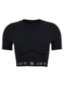 Amiri 'Ma Ribbed Seamless' Cropped Top