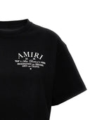 Amiri 'Arts District' Cropped T Shirt