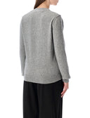 Comme Des Garcons Play Sweaters Grey